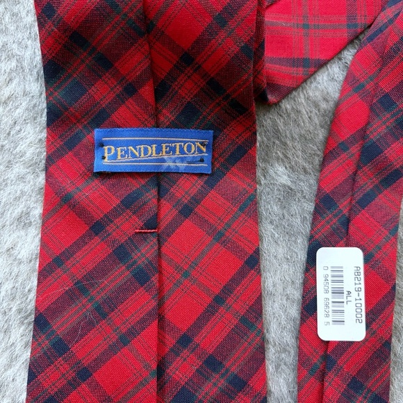 NWOT Pendleton Wool Plaid Tie - Picture 8 of 10